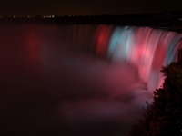 22064RoCr - Beth - My 100th birthday party - Niagara Falls - Nighttime walk by the Falls  Peter Rhebergen - Each New Day a Miracle